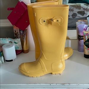 Tall Yellow Rainboot.